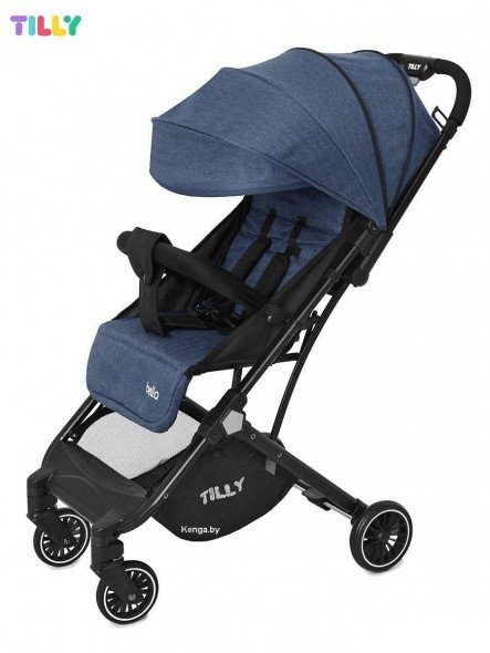 Детская коляска прогулочная Baby Tilly Bella T-163 синий - фото 1 - id-p198774977