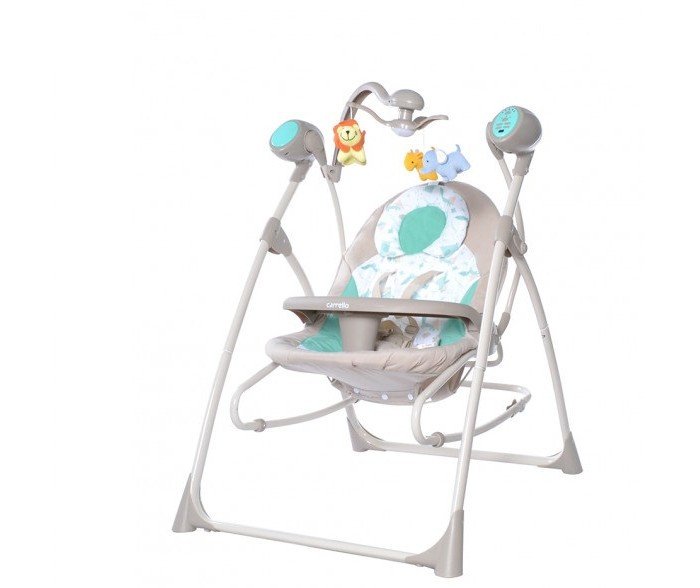 Электронные детские колыбель-качалка Carello Nanny 3 в 1 арт.CRL-0005 azure star