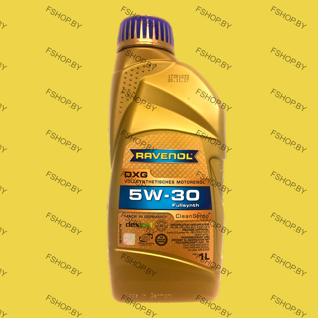 масло ravenol dxg sae 5w-30 cf 1 литр