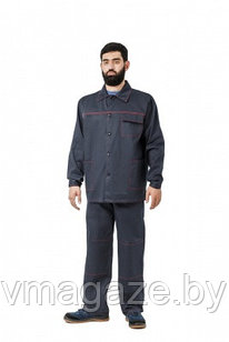 Костюм рабочий  Труд 100% хлопок  куртка+брюки (цвет темно-синий)