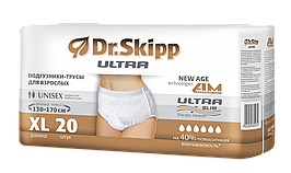 Трусики впитывающие для взрослых Dr. Skipp Ultra Extra Large (Размер 4, 20 шт.)
