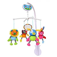 Музыкальный мобиль на кроватку Biba Toys Счастливые животные HA900