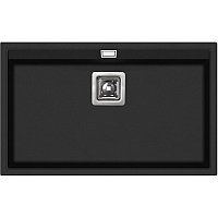 Мойка AquaSanita Delicia SQD 101 601 AW black metallic