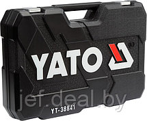 Набор инструментов 1/2" 3/8" 1/4" XXL 216 предметов YATO YT-38841, фото 2