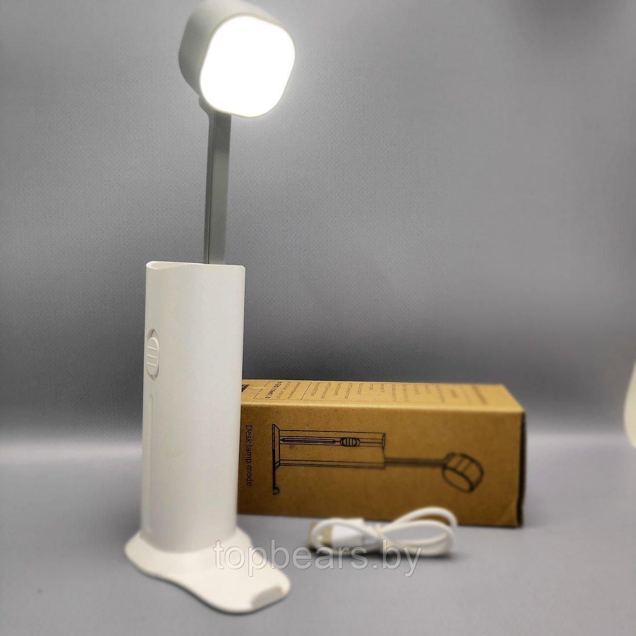 Универсальная портативная лампа Roссi модель D16 (лампа, фонарик, powerbank 2600 mAh, 3 режима свечения) с - фото 10 - id-p197820756