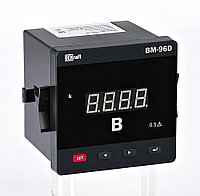 Вольтметр цифровой 96x96мм однофазный, вход 100В, LED-дисплей ВМ-96D 50366DEK