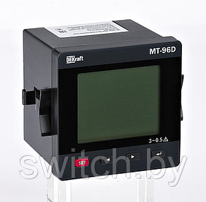 Мультиметр цифровой 96х96мм трехфазный, вход 600В 5А, RS485, LCD-дисплей МТ-96D  51428DEK