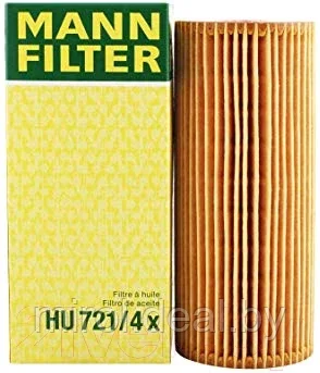 Масляный фильтр Mann-Filter HU721/4X - фото 1 - id-p198786498