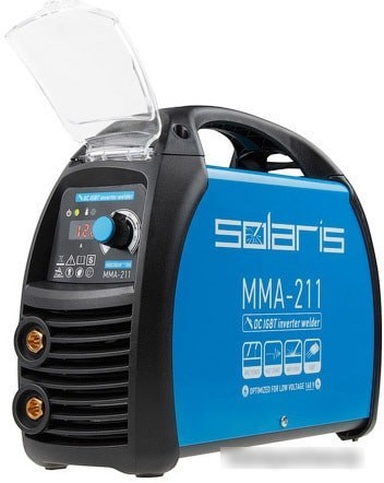 Сварочный инвертор Solaris MMA-211 - фото 1 - id-p198786977