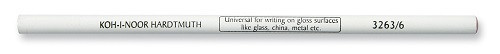 Специальные карандаши для рисования на стекле, фарфоре, пластмассе и металле, белый - фото 1 - id-p198788853