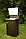 Умывальник с  ЭВН 22 л (бачок пластиковый) античная бронза с раковиной нерж.40х50, фото 2