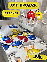 Детское постельное белье "M&Ms"