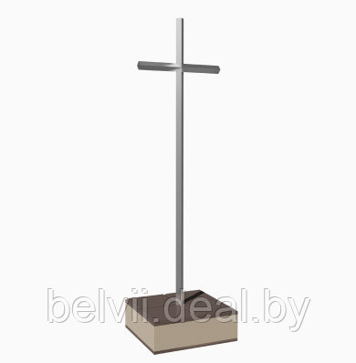 Крест католический из нержавеющей стали н1 - фото 1 - id-p198829808