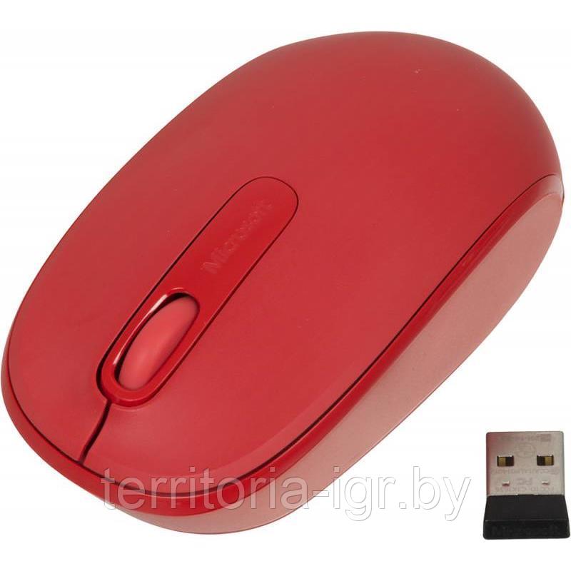 Беспроводная мышь U7Z-00034 Wireless Mobile Mouse 1850 красный Microsoft - фото 2 - id-p198840754
