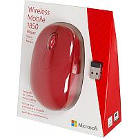 Беспроводная мышь U7Z-00034 Wireless Mobile Mouse 1850 красный Microsoft
