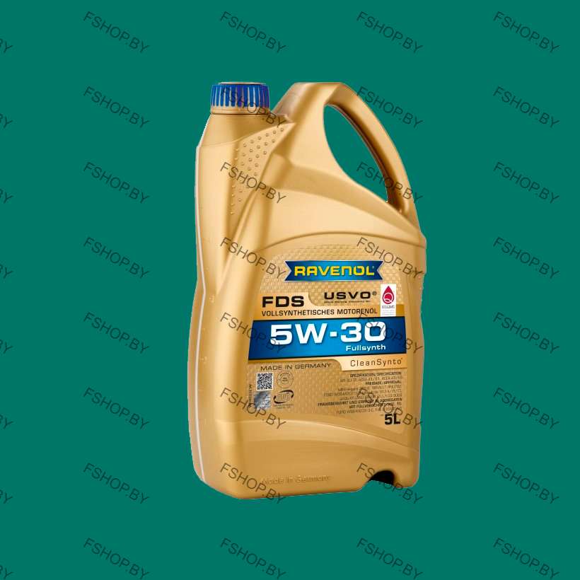 RAVENOL FDS 5w30 - 5 литров ПАО Cинтетическое моторное масло Бензиновое .