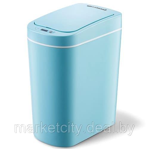 Мусорное ведро Xiaomi Ninestars Waterproof Sensor Trash Can, 7л(DZT-7-2S ) кремовый, зеленый - фото 1 - id-p198870303