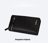 Высококачественное мужское кошелек Baellerry Italia, Black Чёрное., фото 5