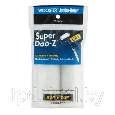 Мини-валик малярный SUPER DOO-Z ® JUMBO-KOTER (набор 2 шт.) RR313-4 1/2 - фото 1 - id-p198878838