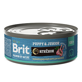 "Brit" Premium Консервы для щенков с мясом ягненка 100г