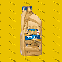 RAVENOL FEL SAE 5W30 - 1 литр — Cинтетическое моторное масло — Бензиновое-Дизельное