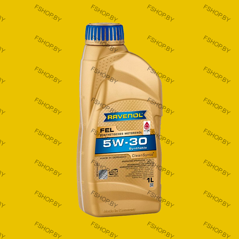RAVENOL FEL SAE 5W30 - 1 литр Cинтетическое моторное масло Бензиновое-Дизельное - фото 1 - id-p198880744
