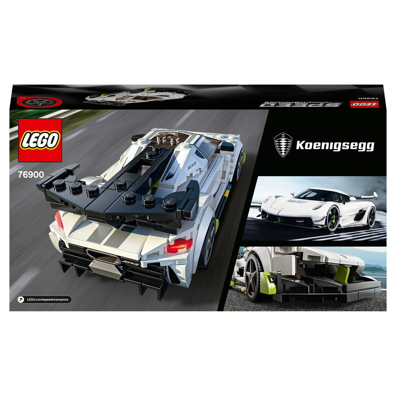 Конструктор LEGO Original Speed Champions 76900: Спорткар Koenigsegg Jesko - фото 7 - id-p198887795