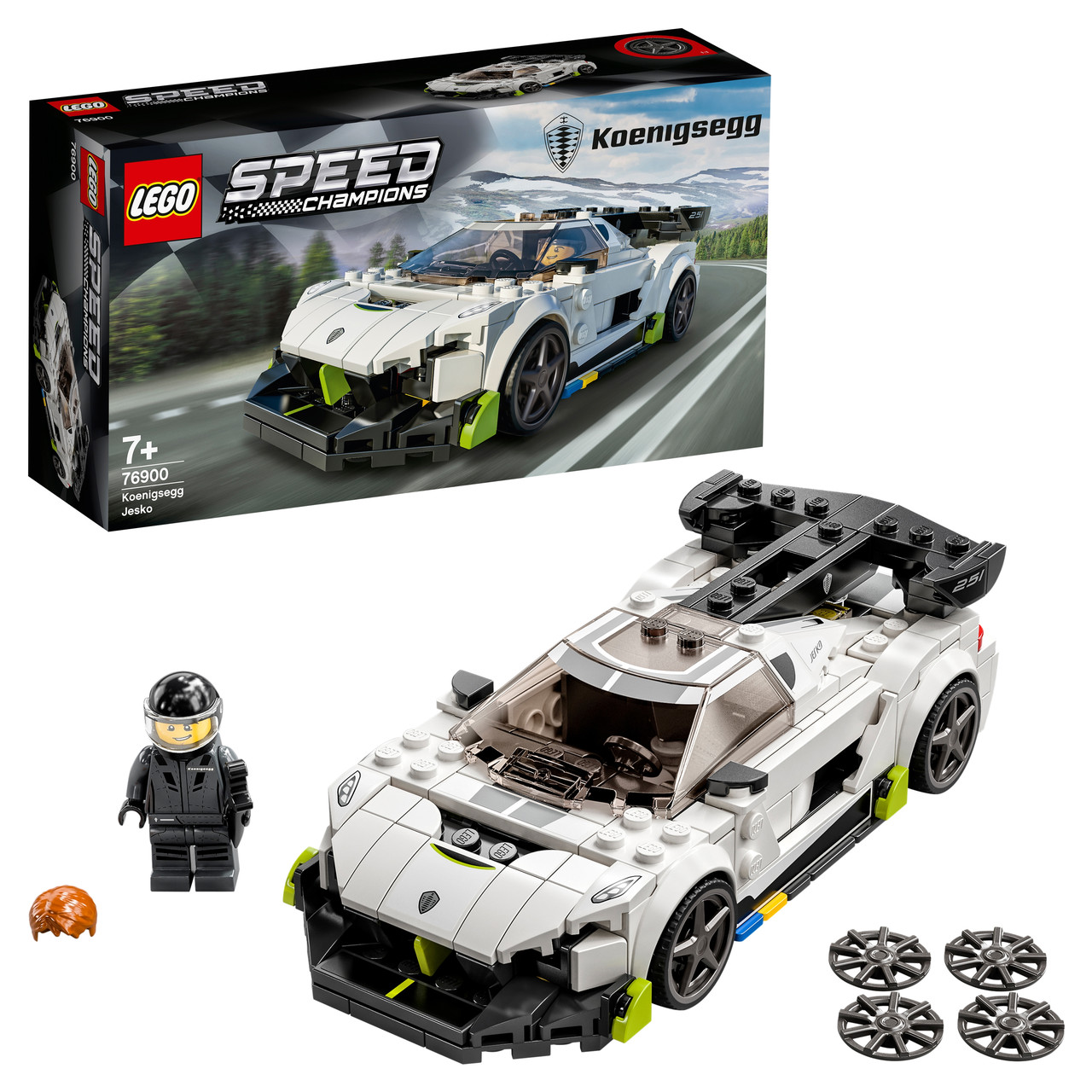 Конструктор LEGO Original Speed Champions 76900: Спорткар Koenigsegg Jesko - фото 1 - id-p198887795