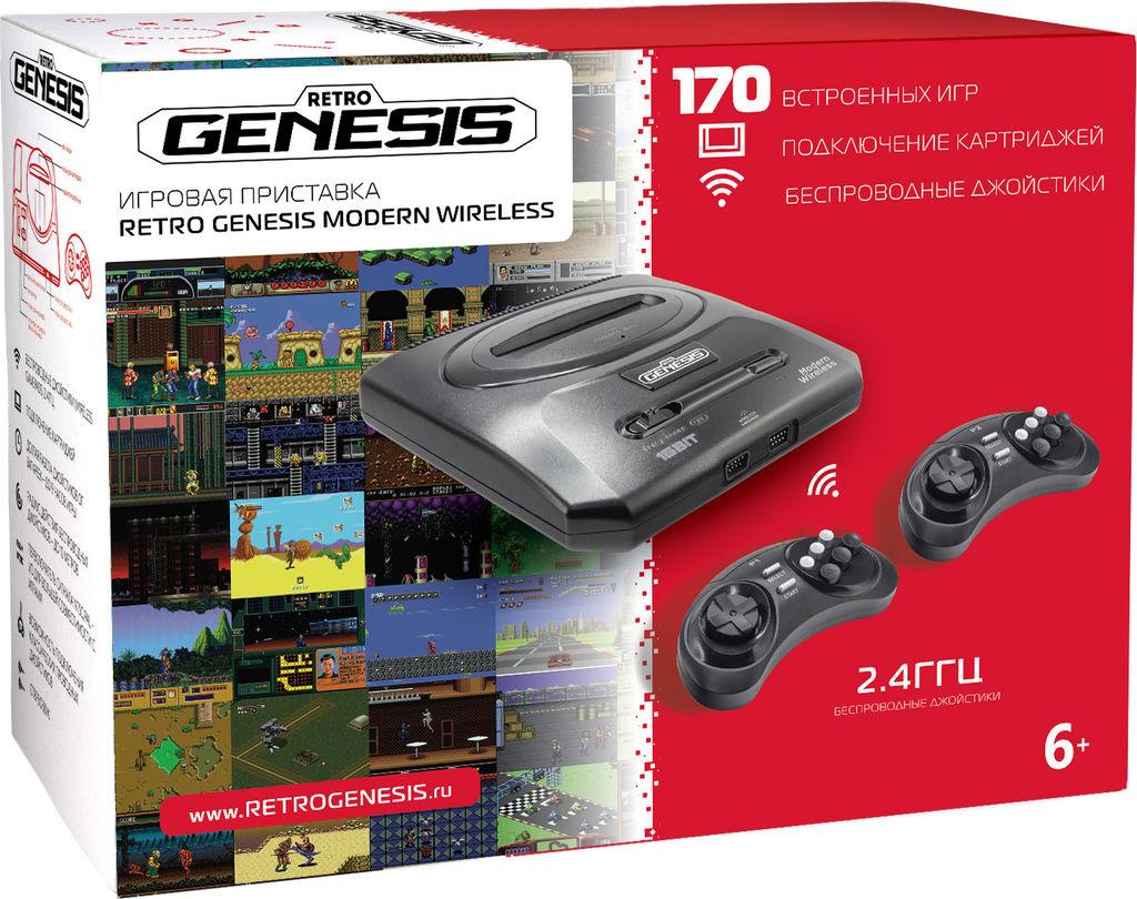 Игровая консоль "Retro Genesis" [ConSkDn78] Modern Wireless + 170 игр - фото 3 - id-p198883161