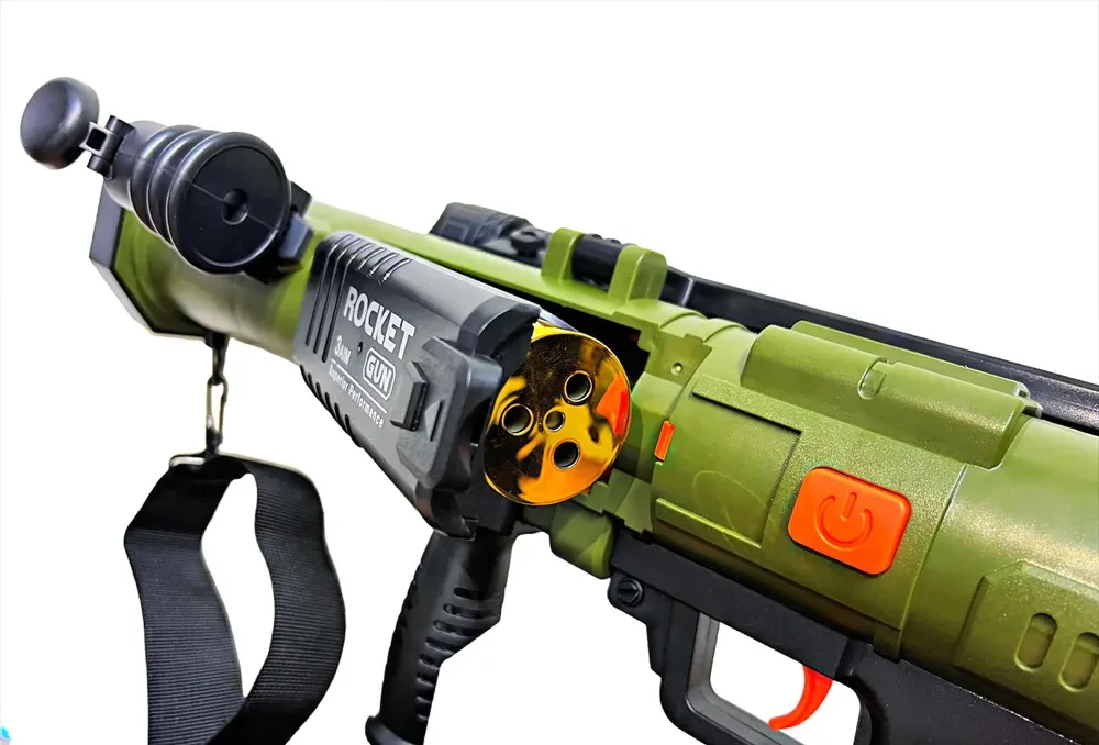 Игрушечный Бластер-ПЗРК Стингер с фонариком и мягкими пулями Nerf Blaster 70 см - фото 8 - id-p198889905