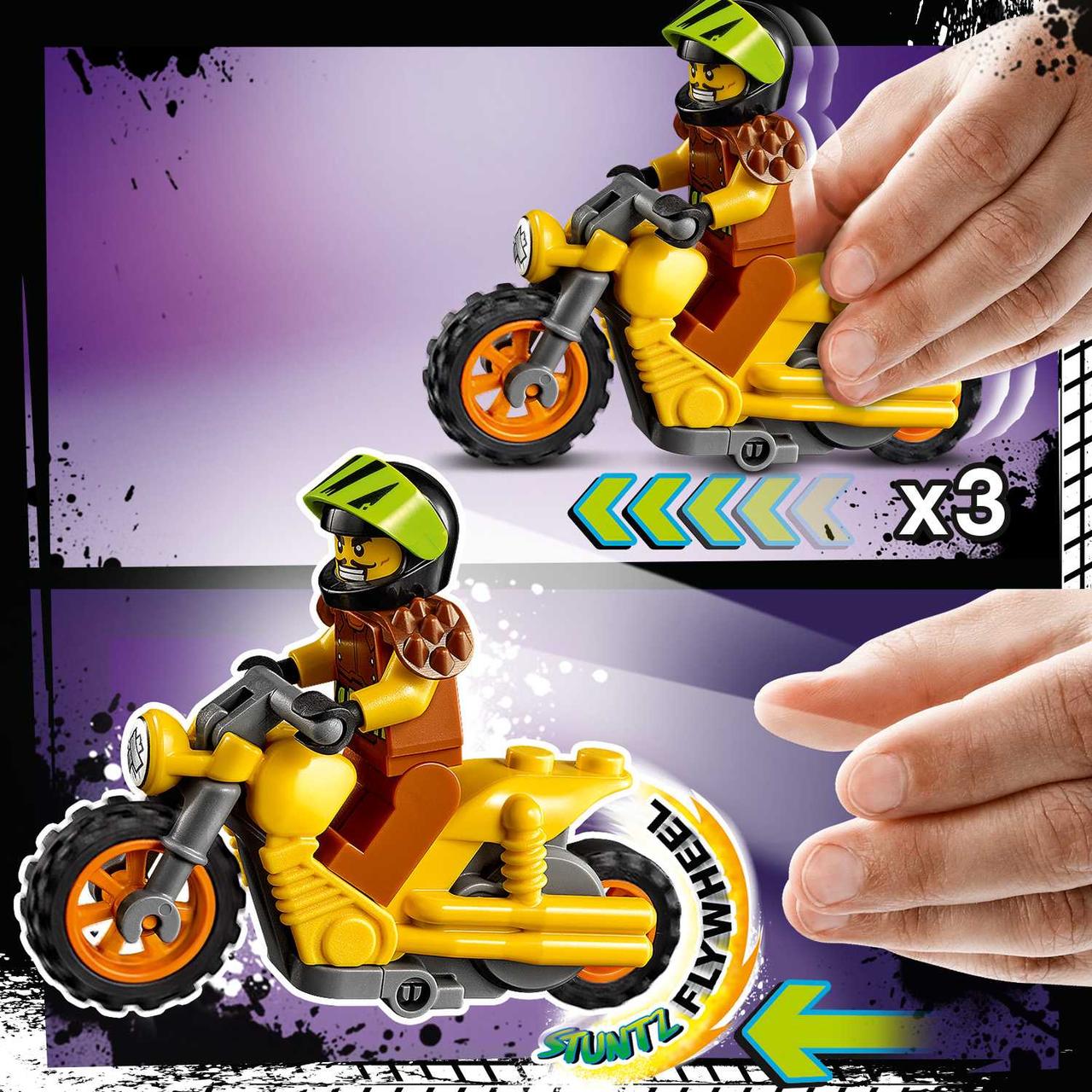 Конструктор LEGO Original City 60297: Разрушительный трюковый мотоцикл - фото 6 - id-p198925338