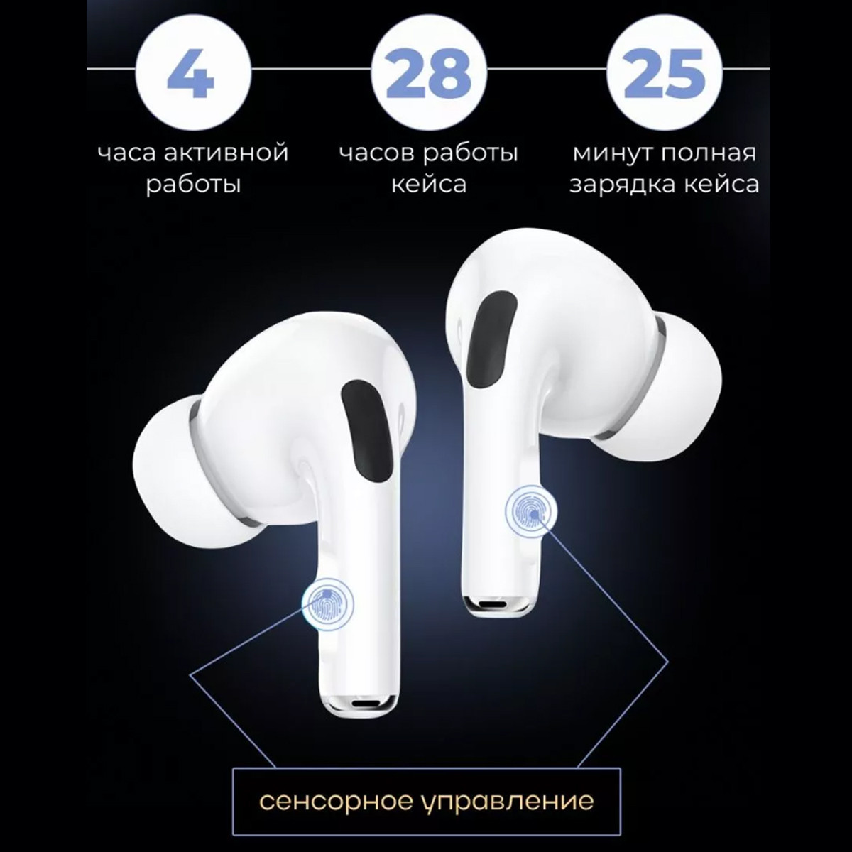 AirPods Pro Luxe Беспроводные наушники - фото 2 - id-p132736354