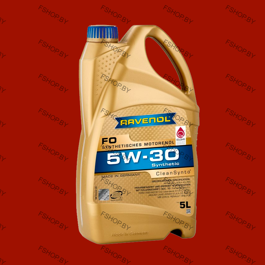 RAVENOL FO 5W30 SL - 5 литров Cинтетическое моторное масло Бензиновое-Дизельное - фото 1 - id-p198929710