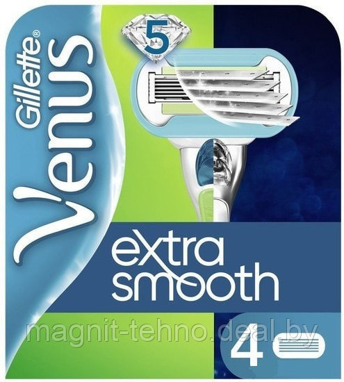 Сменные кассеты для бритья Gillette Venus Embrace (4 шт) - фото 2 - id-p198933666