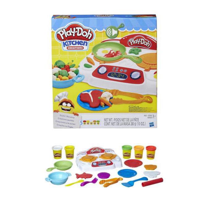 Детский игровой набор для лепки Play-Doh Kitchen Creations Кухонная плита