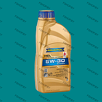 RAVENOL HCL 5W30 - 1 литр Cинтетическое моторное масло Бензиновое-Дизельное