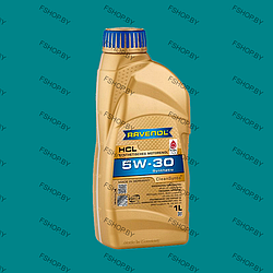 RAVENOL HCL 5W30 - 1 литр — Cинтетическое моторное масло — Бензиновое-Дизельное