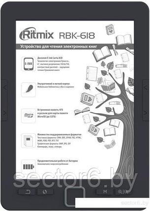 Электронная книга Ritmix RBK-618, фото 2
