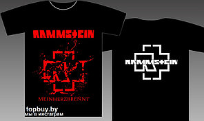 Футболка Rammstein "Mein Herz brennt".