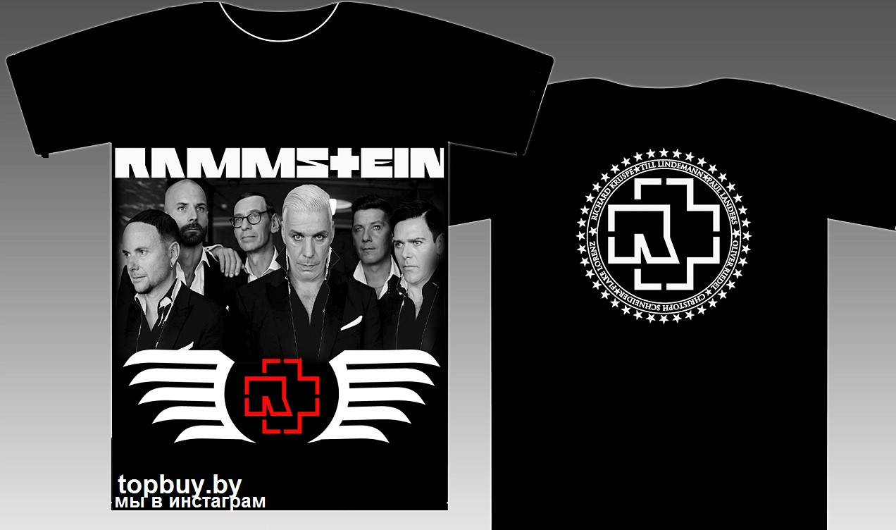 Футболка Rammstein.