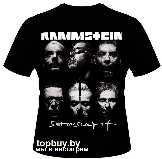 Футболка Rammstein "Sehnsucht".