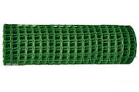 Садовая сетка пластиковая для ограждения забора RUSSIA решетка заборная 1.6x25 в рулоне 22x22
