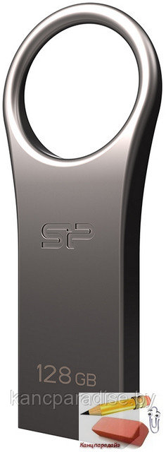 Память (USB flash) металл SILICON POWER (USB Flash Drive) UFD 3.0, Jewel J80 32GB, Titanium, арт.SP0 - фото 3 - id-p198958545