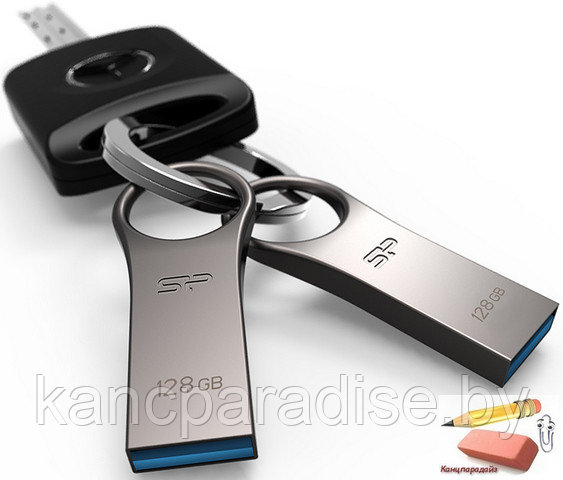 Память (USB flash) металл SILICON POWER (USB Flash Drive) UFD 3.0, Jewel J80 32GB, Titanium, арт.SP0 - фото 4 - id-p198958545