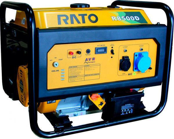 Бензиновый генератор Rato R8500D - фото 1 - id-p198966785