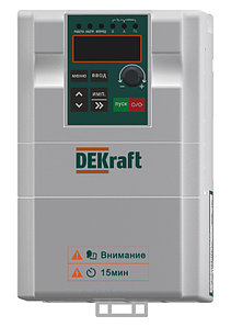 Преобразователь частоты DEKV060- 2.2кВт 3 фазы 380В с торм. модулем  DEKV060G2R2T4B   ЗАКАЗ ДОСТАВКА ОТ 30