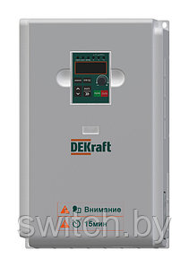 Преобразователь частоты DEKV060-11кВт 3 фазы 380В с торм. модулем  DEKV060G011T4B