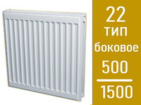 Стальной панельный радиатор Лидея ЛК 22 / выс. 500 х дл.1500