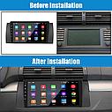 Штатная магнитола для BMW X5 E53 1999-2006 Android 9″ TS7 2/32GB-IPS AHD MirrorLink, фото 4