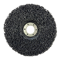 Шлифовальный черный "коралловый" круг синтетический фибровый 125 мм HeadRock